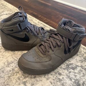 Nike Air Force 1 Mid 07 Mens Shoes Ridgerock Size 13